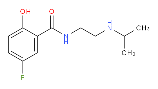 5-fluoro-2-hydroxy-N-(2-(isopropylamino)ethyl)benzamide