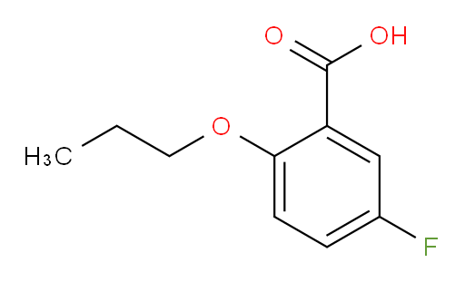 5-fluoro-2-propoxybenzoic acid