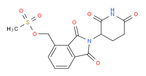(2-(2,6-dioxopiperidin-3-yl)-1,3-dioxoisoindolin-4-yl)methyl methanesulfonate
