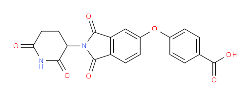 4-((2-(2,6-dioxopiperidin-3-yl)-1,3-dioxoisoindolin-5-yl)oxy)benzoic acid