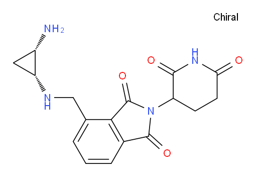 4-((((1R,2S)-2-aminocyclopropyl)amino)methyl)-2-(2,6-dioxopiperidin-3-yl)isoindoline-1,3-dione