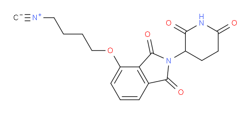 2-(2,6-dioxopiperidin-3-yl)-4-(4-isocyanobutoxy)isoindoline-1,3-dione
