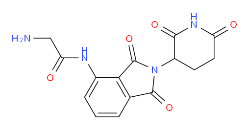 2-amino-N-(2-(2,6-dioxopiperidin-3-yl)-1,3-dioxoisoindolin-4-yl)acetamide