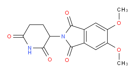 2-(2,6-dioxopiperidin-3-yl)-5,6-dimethoxyisoindoline-1,3-dione