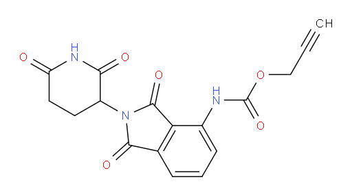 prop-2-yn-1-yl (2-(2,6-dioxopiperidin-3-yl)-1,3-dioxoisoindolin-4-yl)carbamate