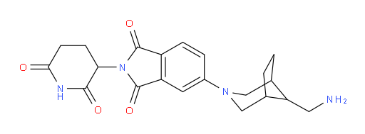 5-(8-(aminomethyl)-3-azabicyclo[3.2.1]octan-3-yl)-2-(2,6-dioxopiperidin-3-yl)isoindoline-1,3-dione