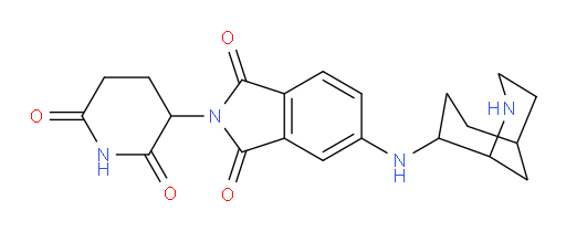 5-(2-azabicyclo[3.3.1]nonan-8-ylamino)-2-(2,6-dioxopiperidin-3-yl)isoindoline-1,3-dione