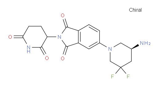 5-((S)-5-amino-3,3-difluoropiperidin-1-yl)-2-(2,6-dioxopiperidin-3-yl)isoindoline-1,3-dione