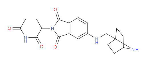 5-((7-azabicyclo[2.2.1]heptan-1-ylmethyl)amino)-2-(2,6-dioxopiperidin-3-yl)isoindoline-1,3-dione
