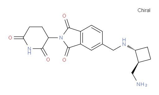 5-((((1R,2S)-2-(aminomethyl)cyclobutyl)amino)methyl)-2-(2,6-dioxopiperidin-3-yl)isoindoline-1,3-dione