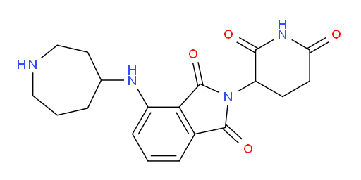 4-(azepan-4-ylamino)-2-(2,6-dioxopiperidin-3-yl)isoindoline-1,3-dione