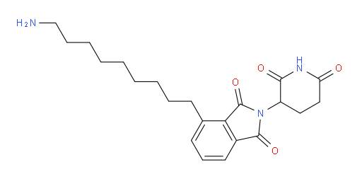 4-(9-aminononyl)-2-(2,6-dioxopiperidin-3-yl)isoindoline-1,3-dione