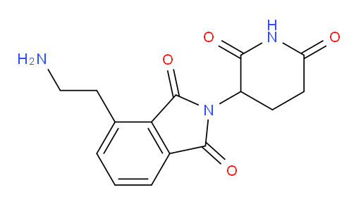4-(2-aminoethyl)-2-(2,6-dioxopiperidin-3-yl)isoindoline-1,3-dione