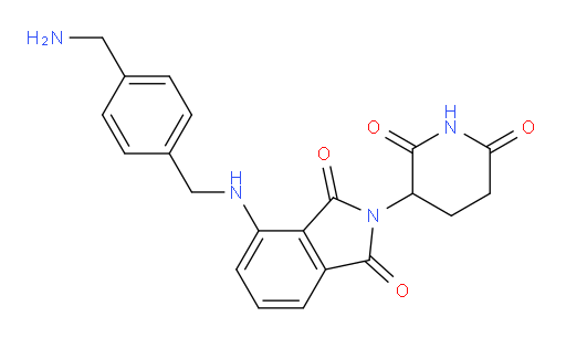 4-((4-(aminomethyl)benzyl)amino)-2-(2,6-dioxopiperidin-3-yl)isoindoline-1,3-dione