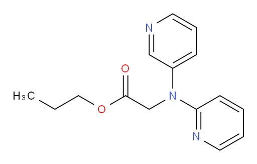 propyl 2-(pyridin-2-yl(pyridin-3-yl)amino)acetate