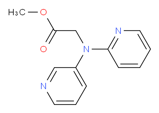 methyl 2-(pyridin-2-yl(pyridin-3-yl)amino)acetate