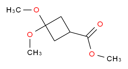 Methyl 3,3-dimethoxycyclobutanecarboxylate