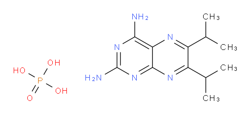 6,7-diisopropylpteridine-2,4-diamine phosphate