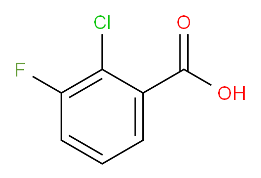 BUTTPARK 19\01-64;2-Chloro-3-Fluorobenzoic;2-CHLORO-3-FLUOROBENZOIC ACID;Benzoic acid,2-chloro-3-fluoro-