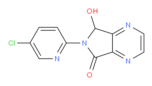 6-(5-chloropyridin-2-yl)-7-hydroxy-6,7-dihydro-5H-pyrrolo[3,4-b]pyrazin-5-one