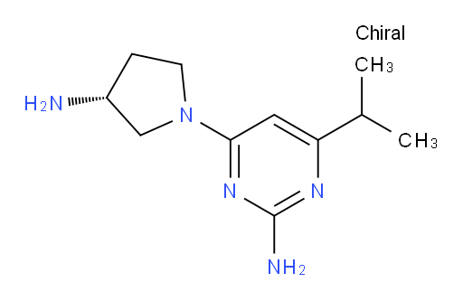 (R)-4-(3-aminopyrrolidin-1-yl)-6-isopropylpyrimidin-2-amine
