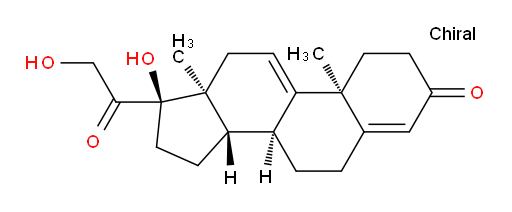 (8S,10S,13S,14S,17R)-17-hydroxy-17-(2-hydroxyacetyl)-10,13-dimethyl-6,7,8,10,12,13,14,15,16,17-decahydro-1H-cyclopenta[a]phenanthren-3(2H)-one