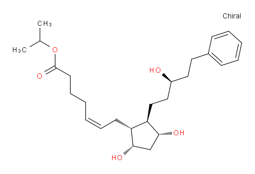 (Z)-isopropyl 7-((1R,2R,3R,5S)-3,5-dihydroxy-2-((R)-3-hydroxy-5-phenylpentyl)cyclopentyl)hept-5-enoate