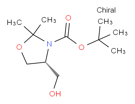 (R)-tert-butyl 4-(hydroxymethyl)-2,2-dimethyloxazolidine-3-carboxylate
