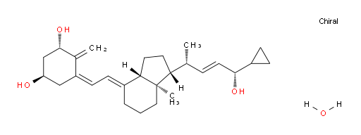 (1R,3S,5Z)-5-[(2E)-2-[(1R,3aS,7aR)-1-[(1R,2E,4S)-4-Cyclopropyl-4-hydroxy-1-methylbut-2-en-1-yl]octahydro-7a-methyl-4H-inden-4-ylidene]-ethylidene]-4-methylene-1,3-cyclohexanediol hydrate