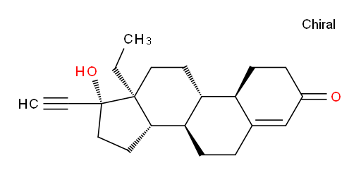 (8R,9S,10R,13S,14S,17R)-13-ethyl-17-ethynyl-17-hydroxy-6,7,8,9,10,11,12,13,14,15,16,17-dodecahydro-1H-cyclopenta[a]phenanthren-3(2H)-one