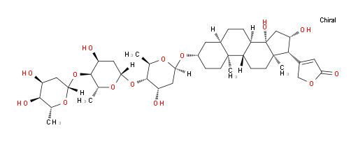 GITOXIN;Gitoksin;bigitalin;ANHYDROGITALIN;Gitoxin (50 mg);GINSENOSIDES KIT;Digoxin IMpurity B;16-Hydroxydigitoxin;ACETYL GITOXIN, 16-(RG);gitoxigenin-tridigitoxosid