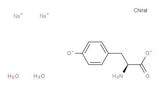 sodium (S)-2-amino-3-(4-oxidophenyl)propanoate dihydrate