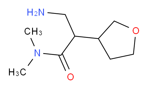 3-amino-N,N-dimethyl-2-(oxolan-3-yl)propanamide
