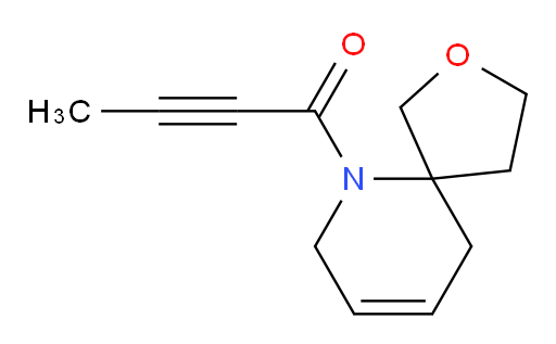 1-{2-oxa-6-azaspiro[4.5]dec-8-en-6-yl}but-2-yn-1-one