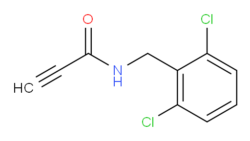 N-[(2,6-dichlorophenyl)methyl]prop-2-ynamide