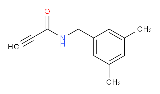 N-[(3,5-dimethylphenyl)methyl]prop-2-ynamide