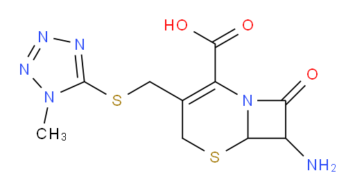 7-amino-3-{[(1-methyl-1H-1,2,3,4-tetrazol-5-yl)sulfanyl]methyl}-8-oxo-5-thia-1-azabicyclo[4.2.0]oct-2-ene-2-carboxylic acid
