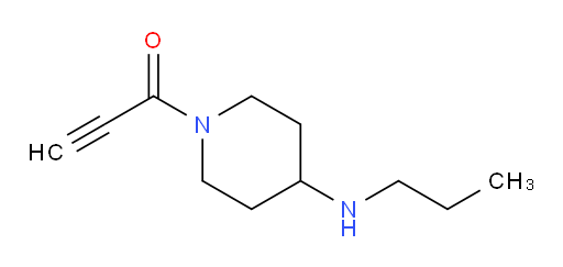 1-[4-(propylamino)piperidin-1-yl]prop-2-yn-1-one