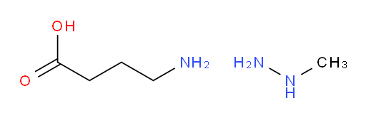 methylhydrazine 4-aminobutanoate