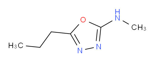 N-methyl-5-propyl-1,3,4-oxadiazol-2-amine