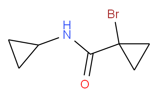 1-bromo-N-cyclopropylcyclopropane-1-carboxamide