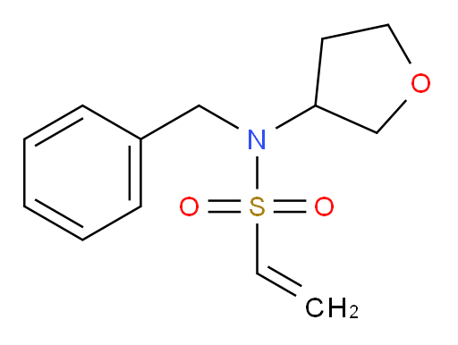 N-benzyl-N-(oxolan-3-yl)ethene-1-sulfonamide