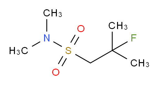 2-fluoro-N,N,2-trimethylpropane-1-sulfonamide
