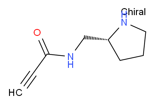 N-[(2R)-pyrrolidin-2-ylmethyl]prop-2-ynamide