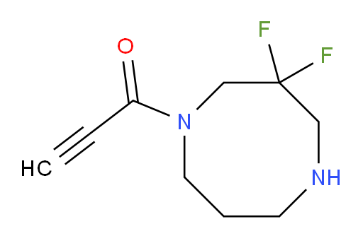 1-(3,3-difluoro-1,5-diazocan-1-yl)prop-2-yn-1-one