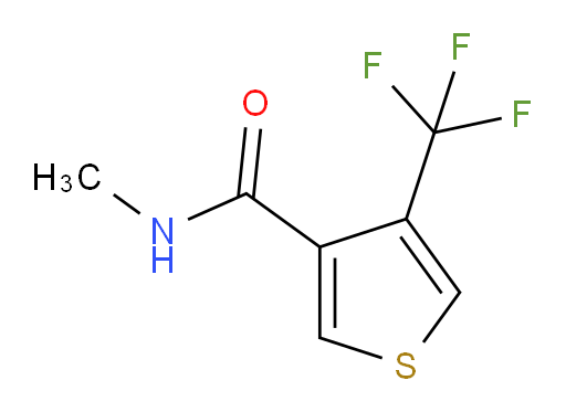 N-methyl-4-(trifluoromethyl)thiophene-3-carboxamide