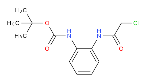 tert-butyl N-[2-(2-chloroacetamido)phenyl]carbamate