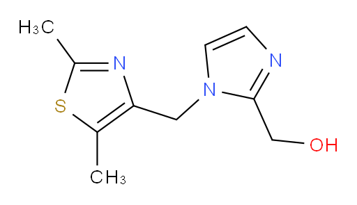 {1-[(dimethyl-1,3-thiazol-4-yl)methyl]-1H-imidazol-2-yl}methanol