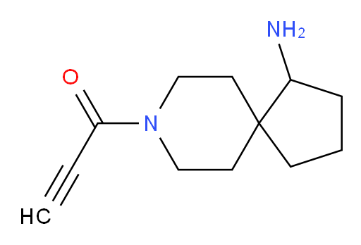1-{1-amino-8-azaspiro[4.5]decan-8-yl}prop-2-yn-1-one