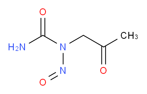 1-nitroso-1-(2-oxopropyl)urea